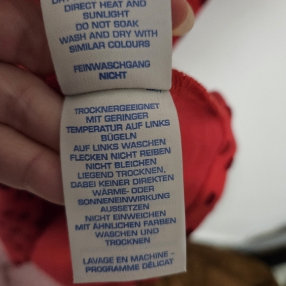 Boden polka-dot velvet like details size 4L - Picture 6 of 10